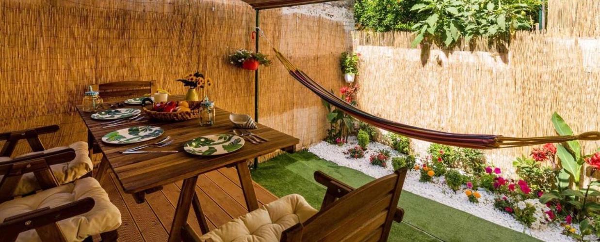 Apartamento Secret Garden House, A Few Steps From The Sea Anemomylos Exterior foto